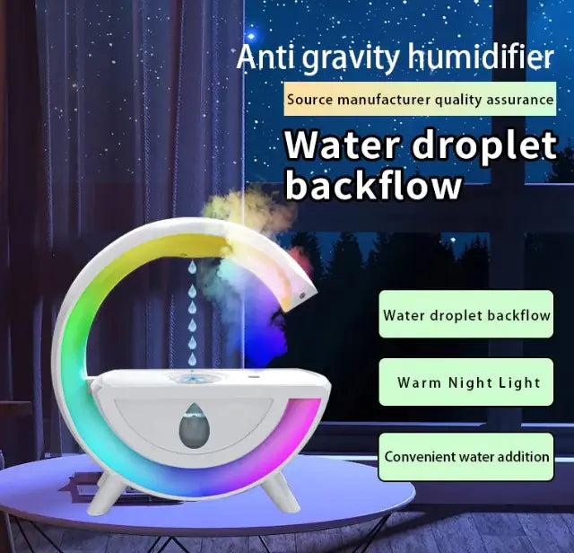 Vaelo NebulaDrop Anti-Gravity Humidifier + RGB Desk Light