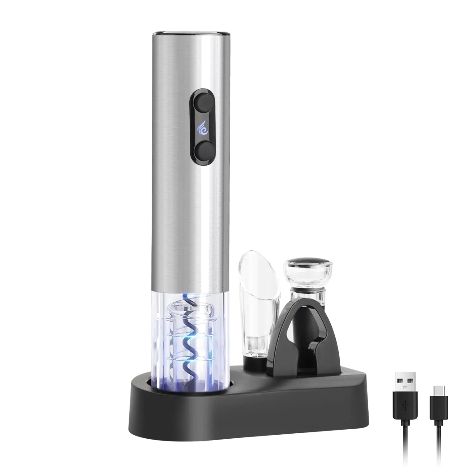 Vaelo PourCore Electric Wine Opener Set – Unlock, Pour, Preserve