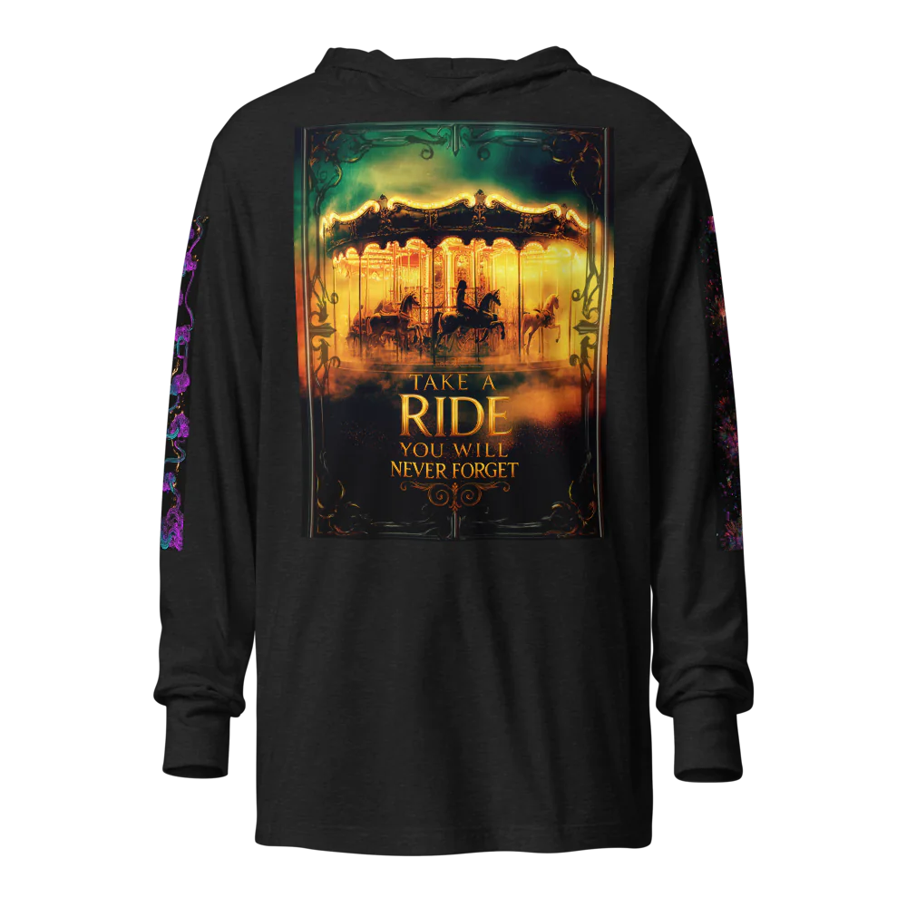 Unisex Hooded Long Sleeve Tee — Ian Naccashian | Dreamside Carousel