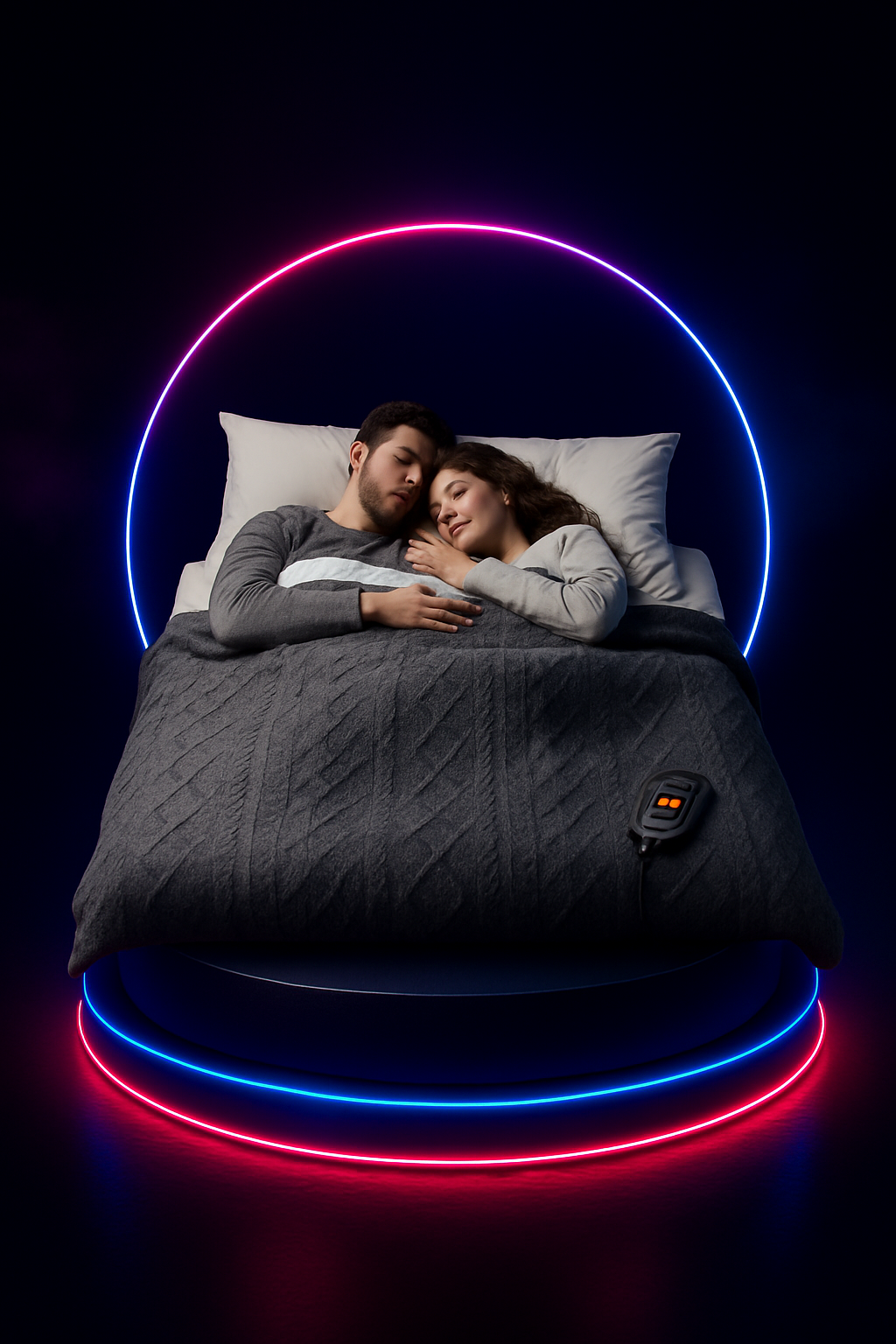 Vaelo DeepRest Electric Blanket — Dual Control. Layered Warmth. Total Comfort.