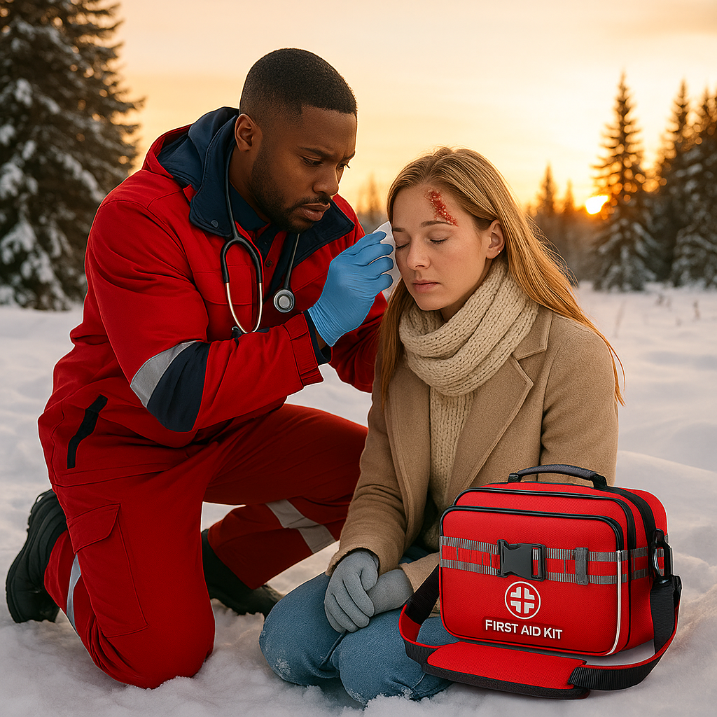 Vaelo CrisisPack 500+ Tactical First Aid System — Pro-Grade Emergency Medical Kit for Vehicle, Home, and Field Use