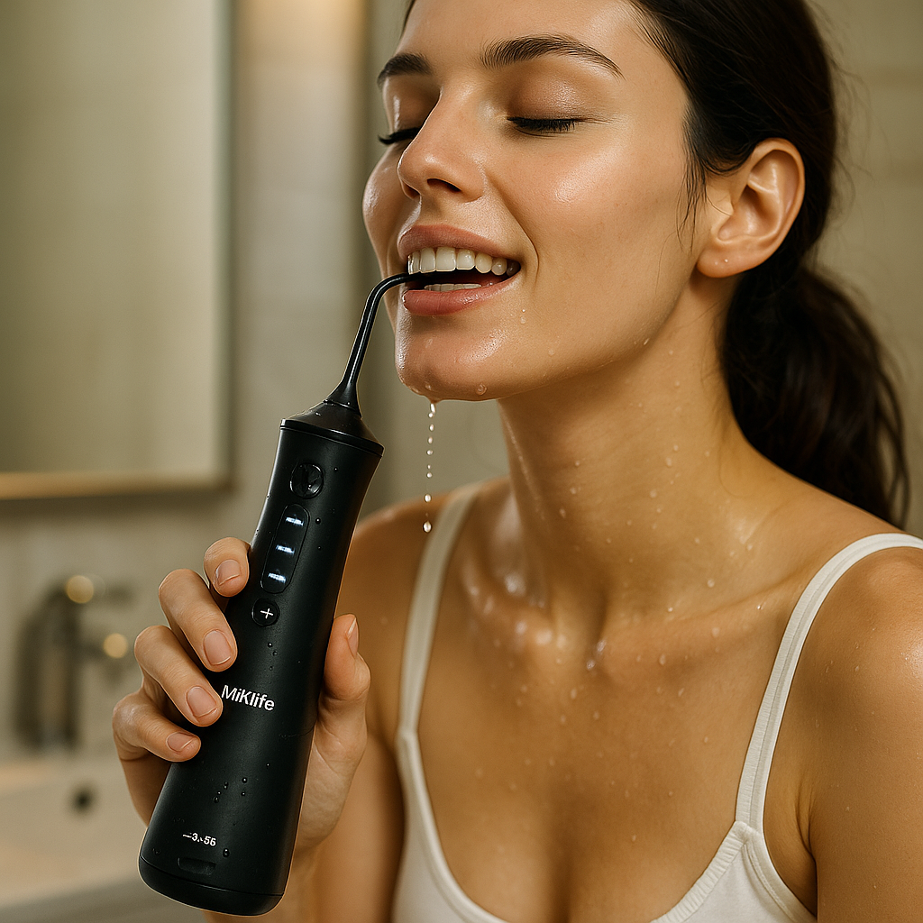 Vaelo HydroPulse+ Cordless Water Flosser — Advanced Oral Care, Anywhere
