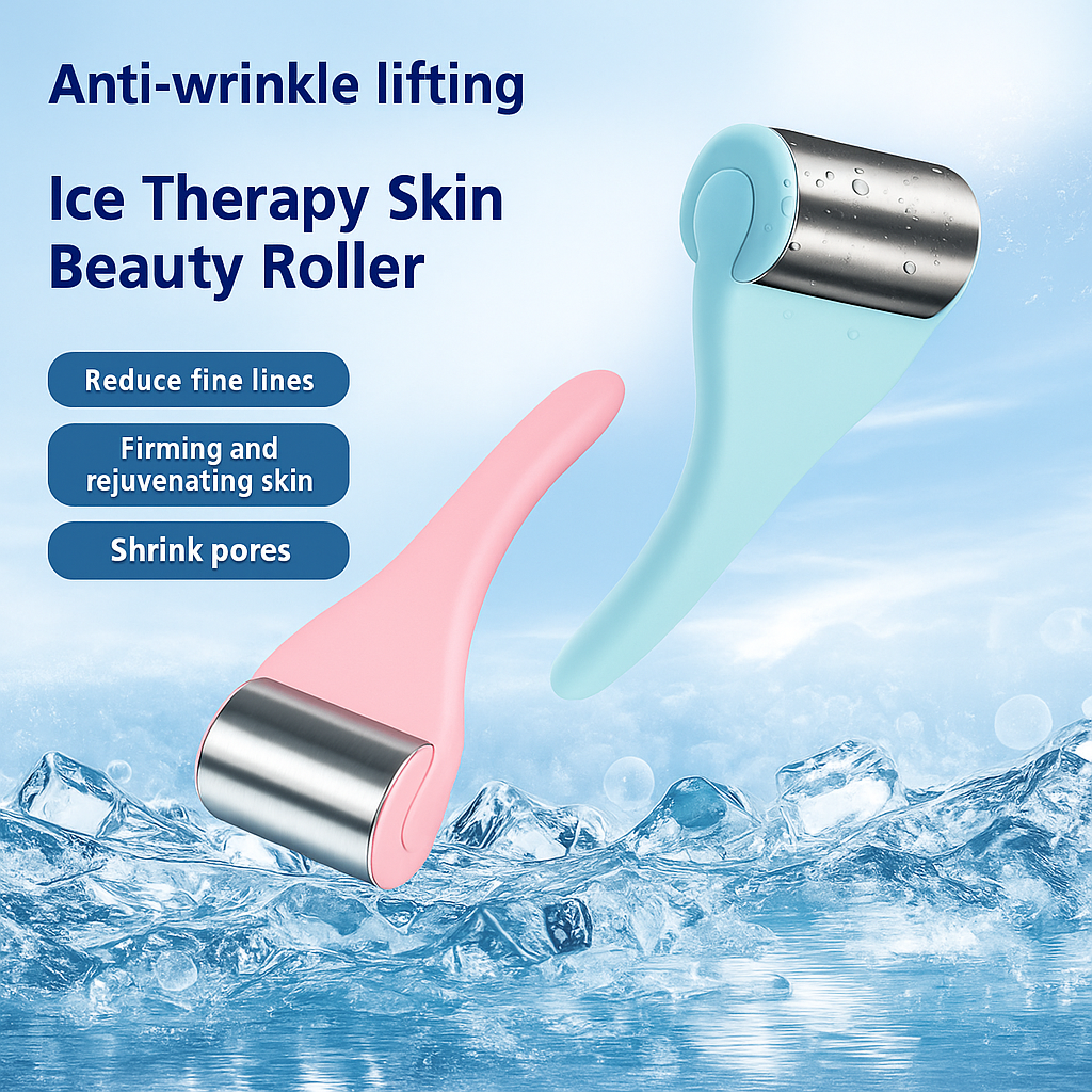 Vaelo ChillTone Facial Ice Roller – Sculpt, Soothe, Glow
