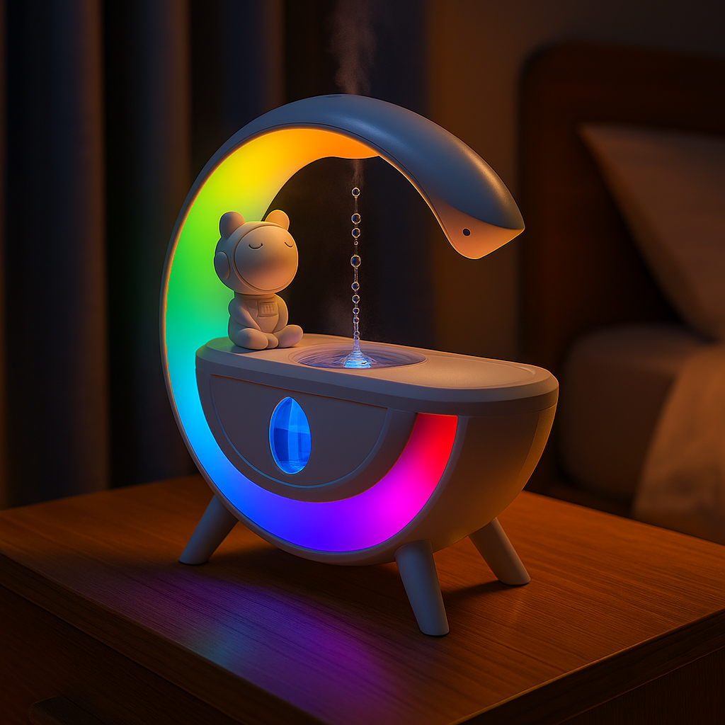 Vaelo NebulaDrop Anti-Gravity Humidifier + RGB Desk Light
