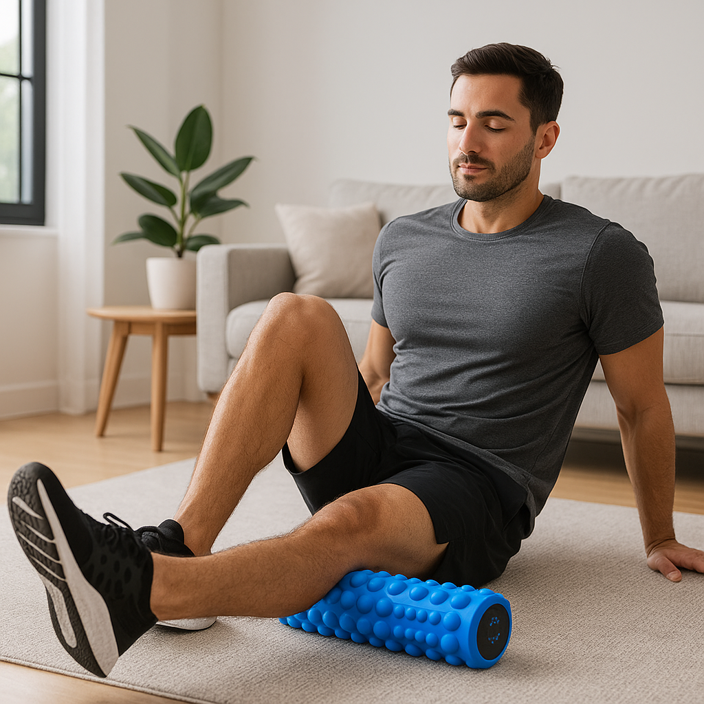 Vaelo PulseRoll Pro Electric Foam Roller — Deep Recovery. Dynamic Relief.
