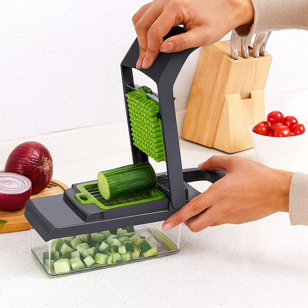 Vaelo SliceForge 15-in-1 Precision Chopper — Blade Mastery in One Box