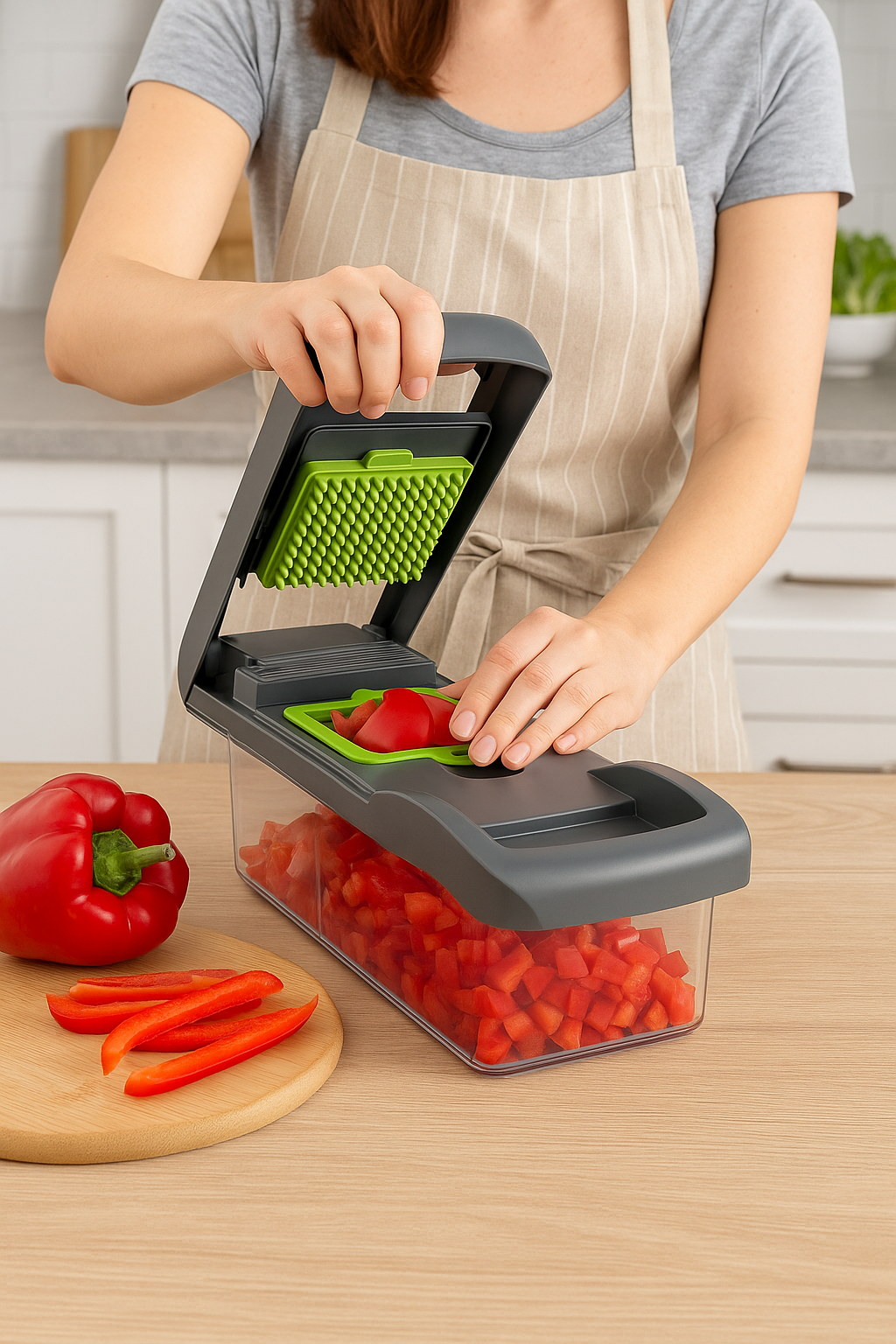 Vaelo SliceForge 15-in-1 Precision Chopper — Blade Mastery in One Box