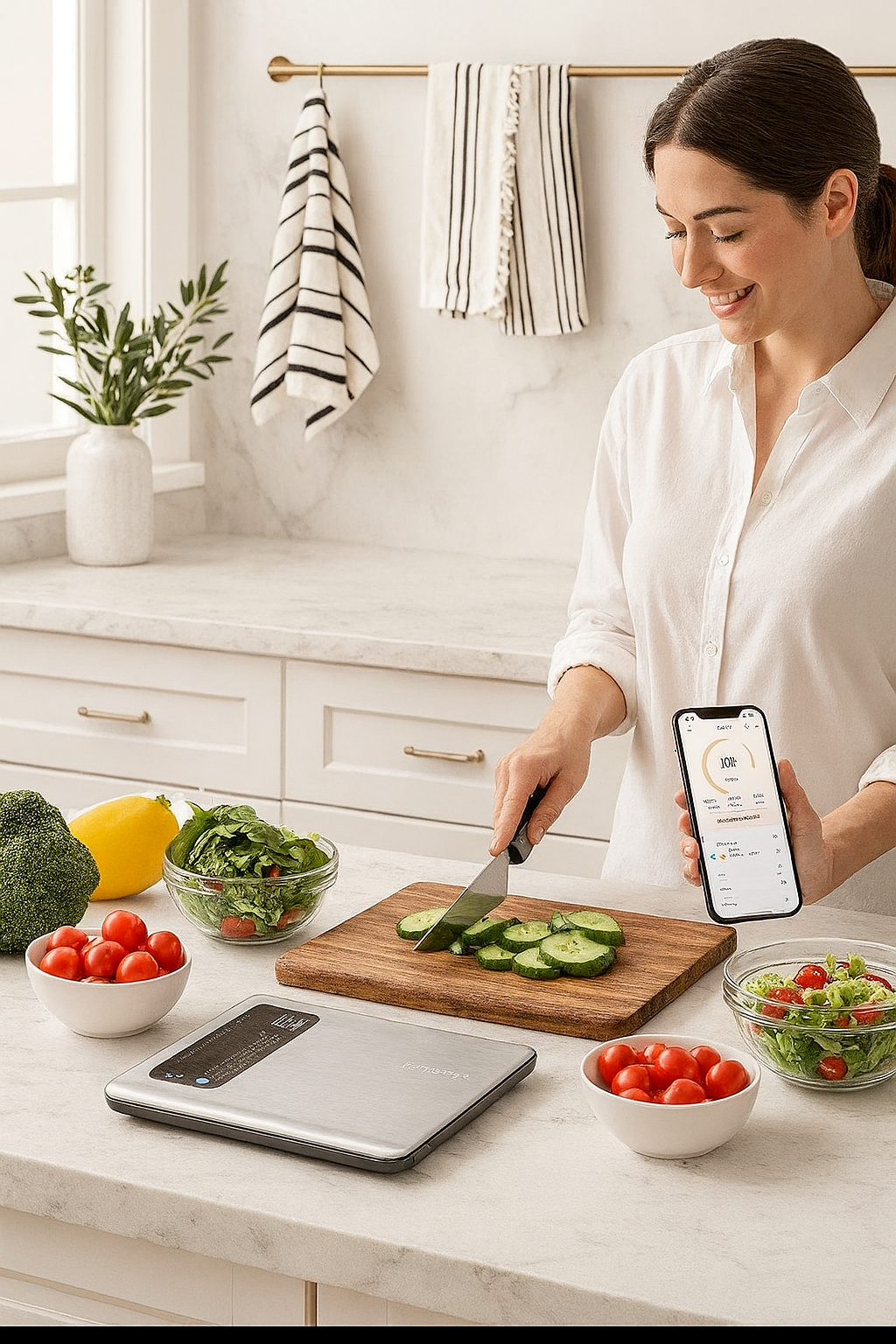 Vaelo SyncSmart Nutrition Scale — Precision Tracking. Smarter Living.