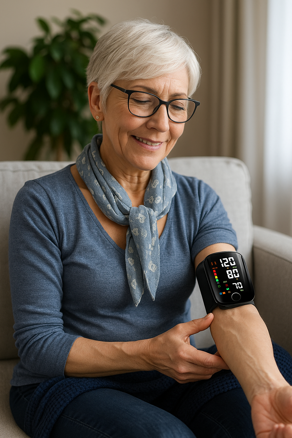 Vaelo TruPress Rechargeable Wrist Blood Pressure Monitor