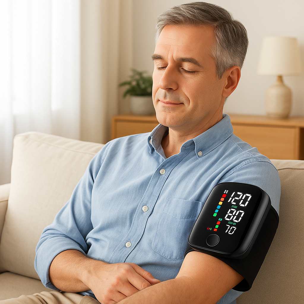 Vaelo TruPress Rechargeable Wrist Blood Pressure Monitor