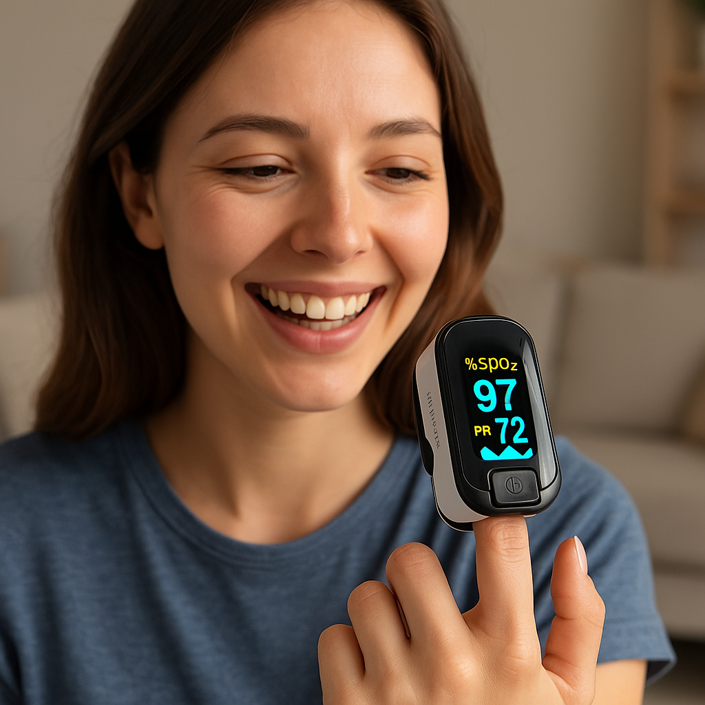 Vaelo VitalSync OLED Pulse Oximeter — Precision Readings. Anytime, Anywhere.
