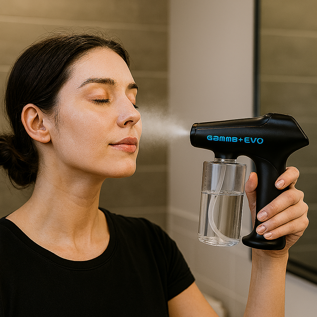 Vaelo Gamma+ EVO NanoMist Pro Sprayer – Cordless Atomizing Tool for Hair, Skin & Surfaces