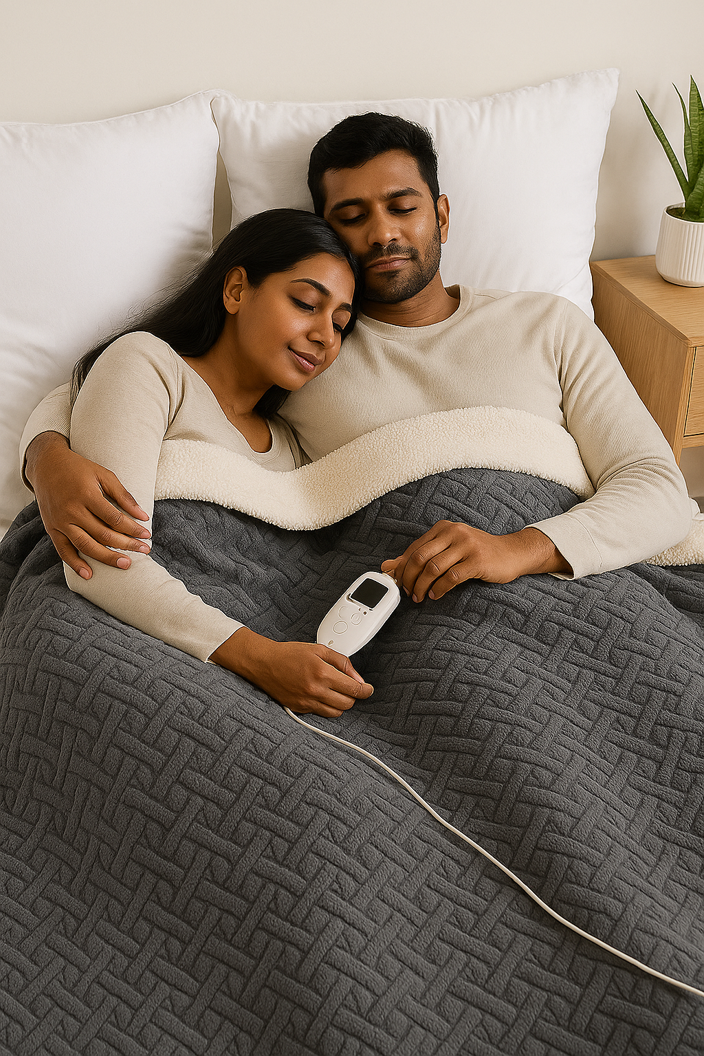 Vaelo DeepRest Electric Blanket — Dual Control. Layered Warmth. Total Comfort.