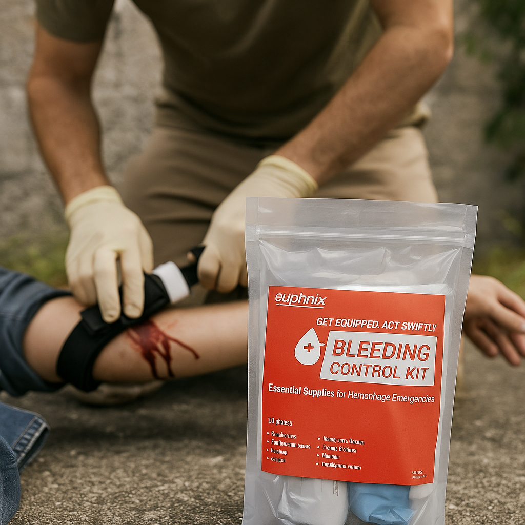 Vaelo RapidRescue Bleeding Control Kit — 12-Piece Trauma-Grade Response System