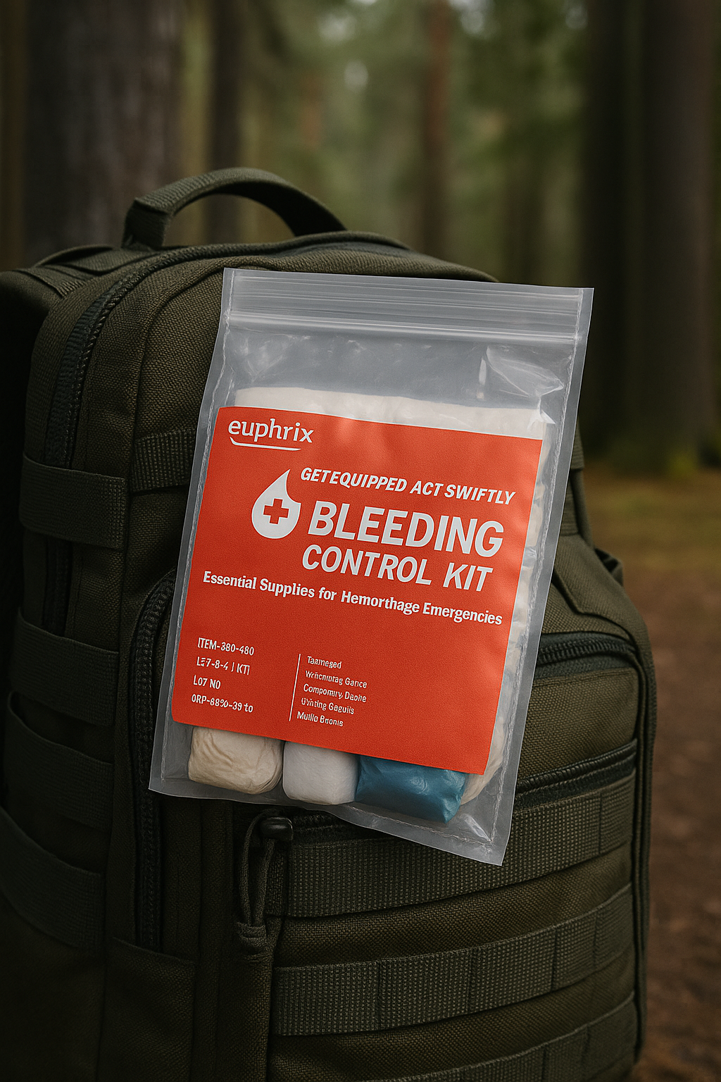 Vaelo RapidRescue Bleeding Control Kit — 12-Piece Trauma-Grade Response System