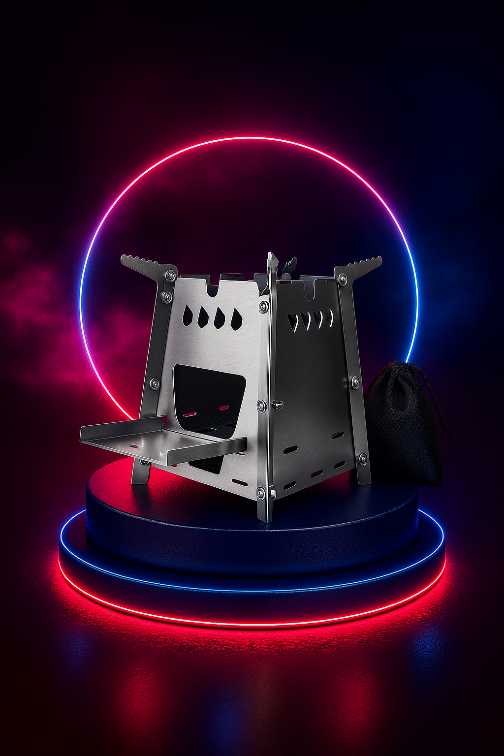 Vaelo ForgeTrail Portable Stainless Steel Wood Stove