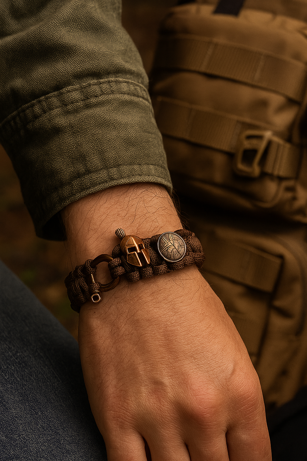 Vaelo ShieldCord Paracord Survival Bracelet — Rugged Utility with Tactical Elegance