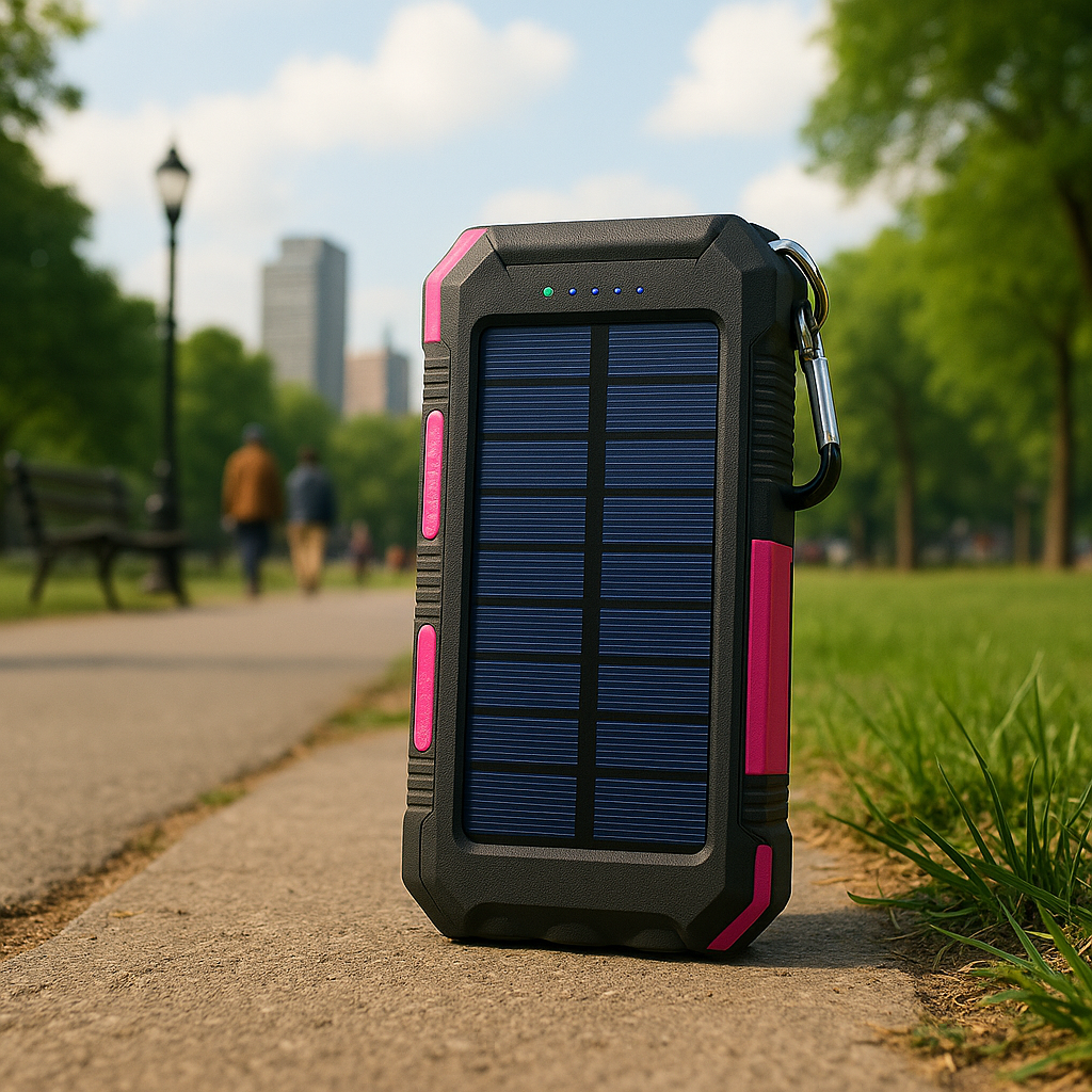 Vaelo SolarEdge Waterproof Portable Charger – 10000mAh | Dual USB | Outdoor Ready