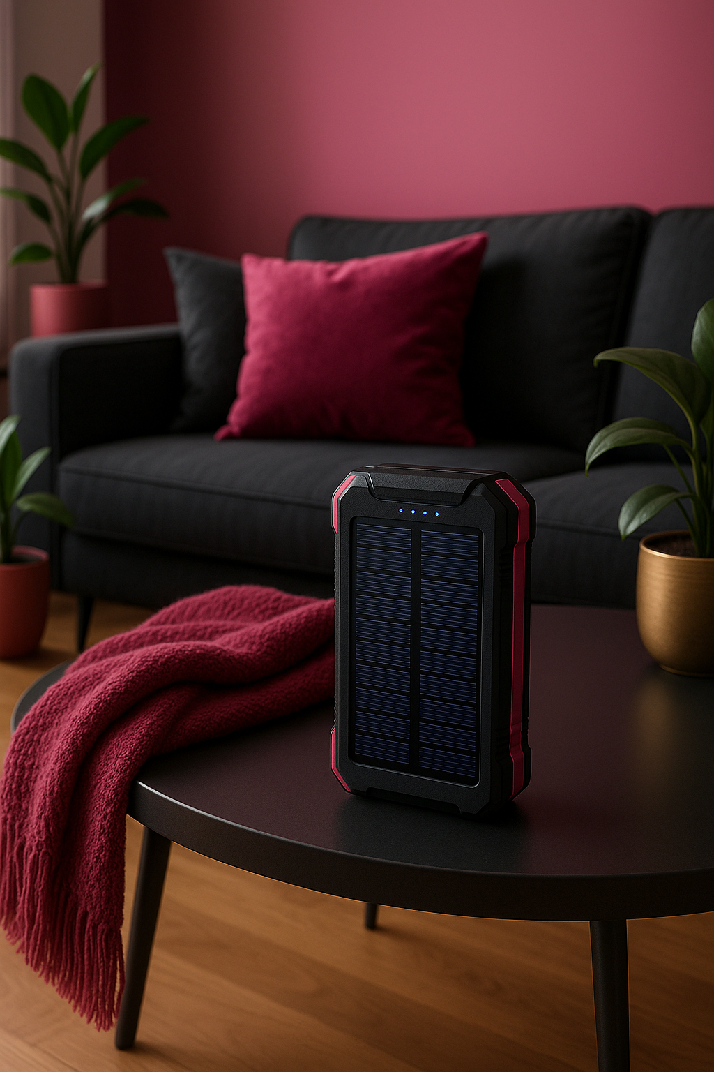 Vaelo SolarEdge Waterproof Portable Charger – 10000mAh | Dual USB | Outdoor Ready
