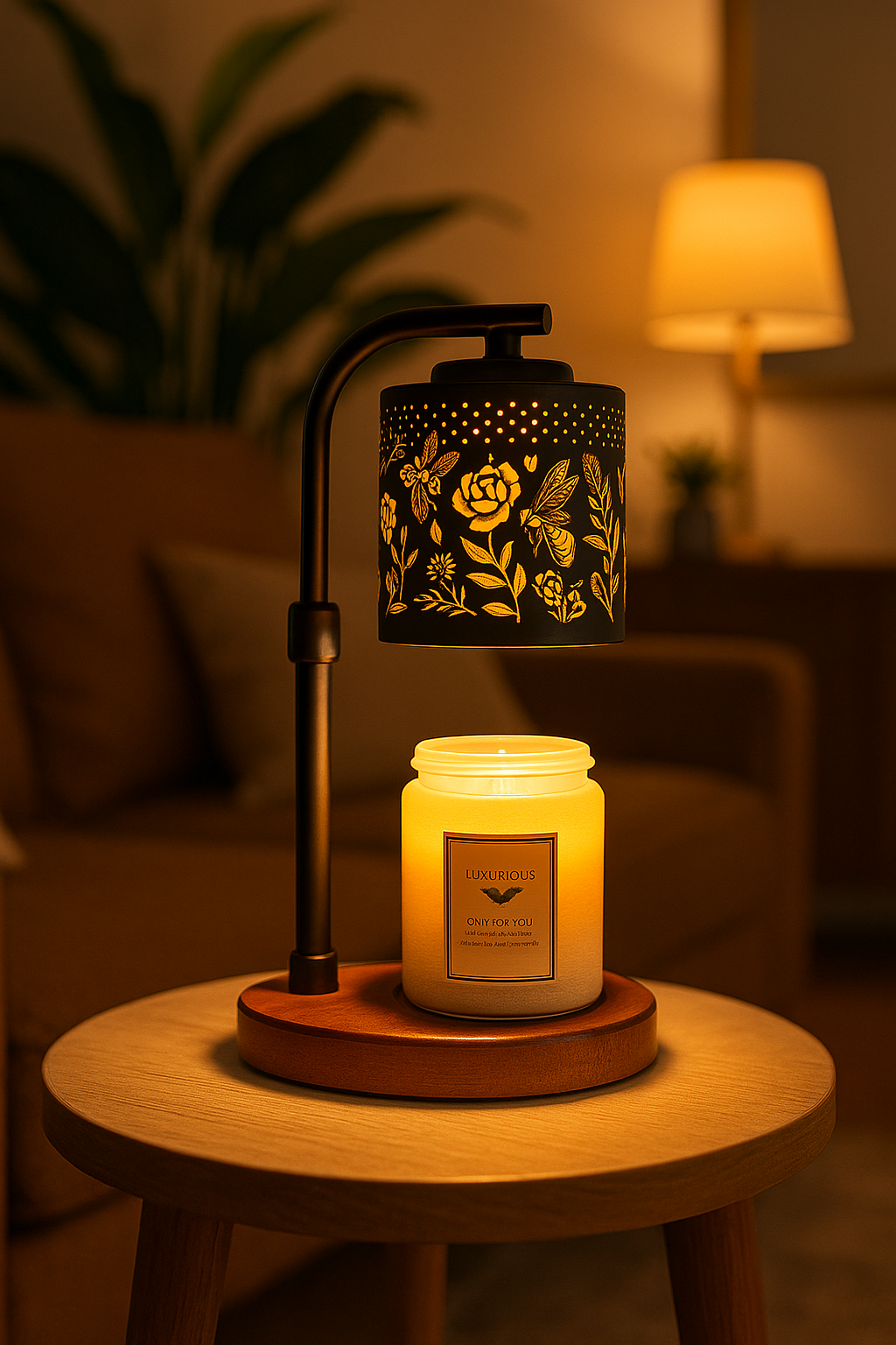 The Soft Ember – Candle Warmer Lamp