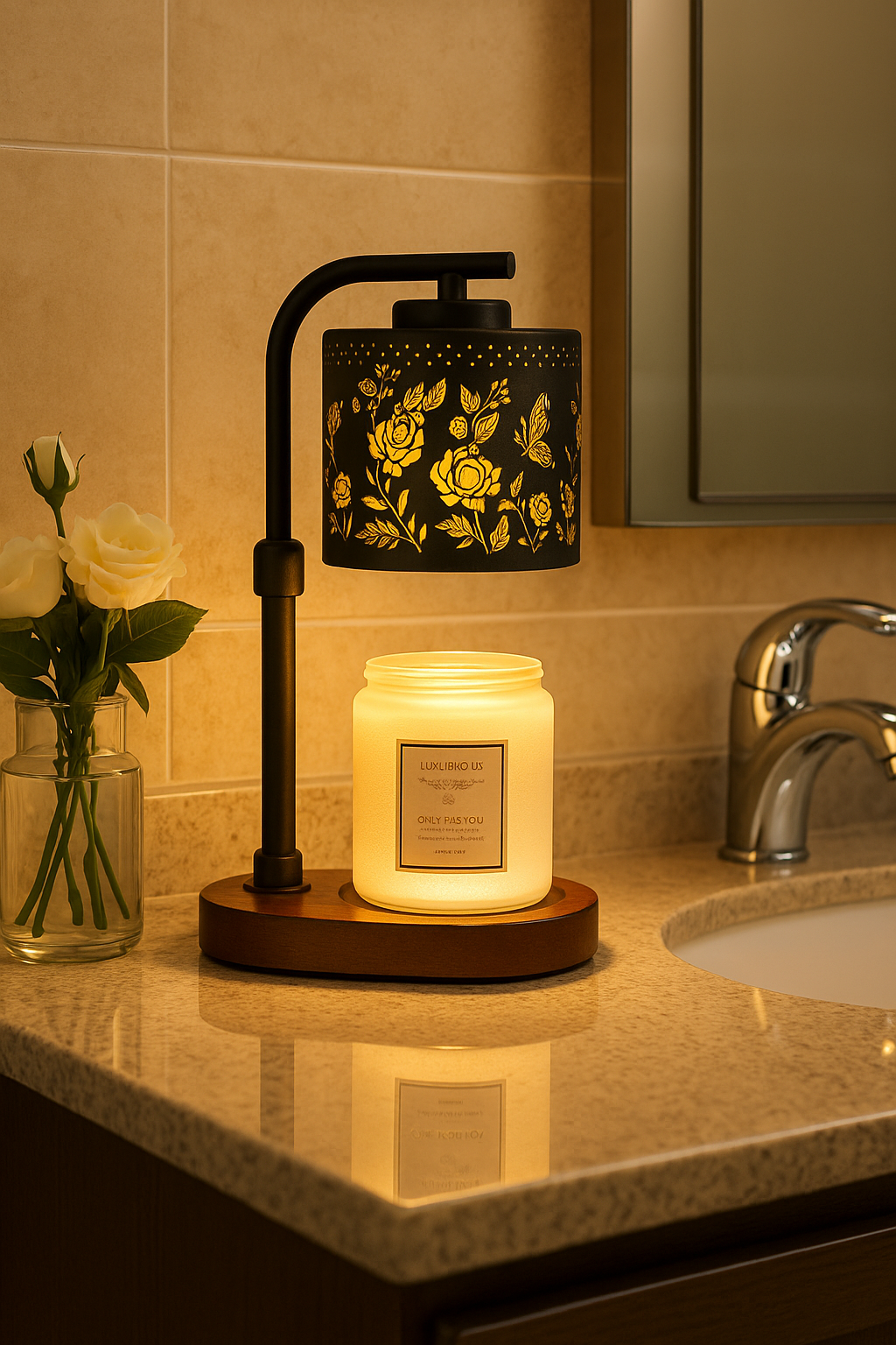 The Soft Ember – Candle Warmer Lamp