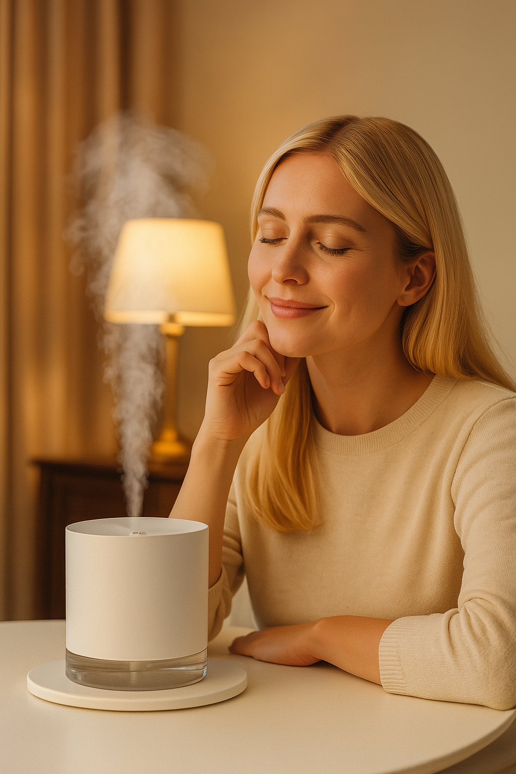 MistAura Humidifier – Quiet Light. Calm Space.