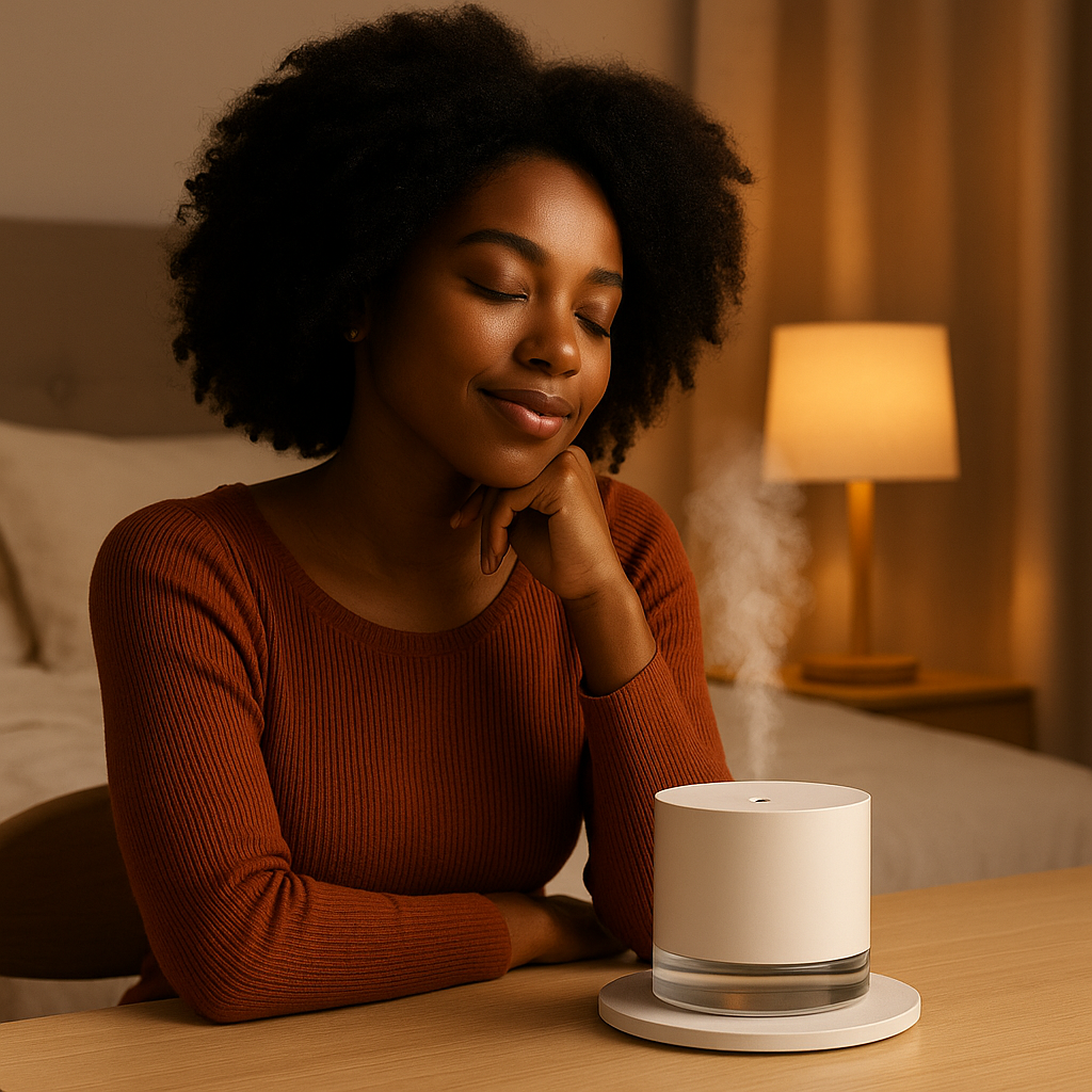 MistAura Humidifier – Quiet Light. Calm Space.