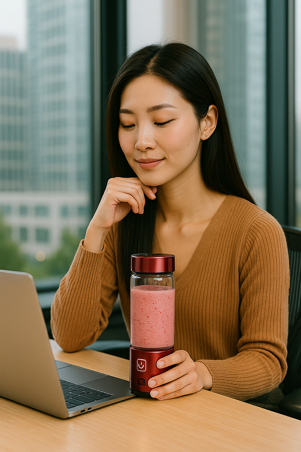 CoreCharge Portable Blender – Power in Your Palm