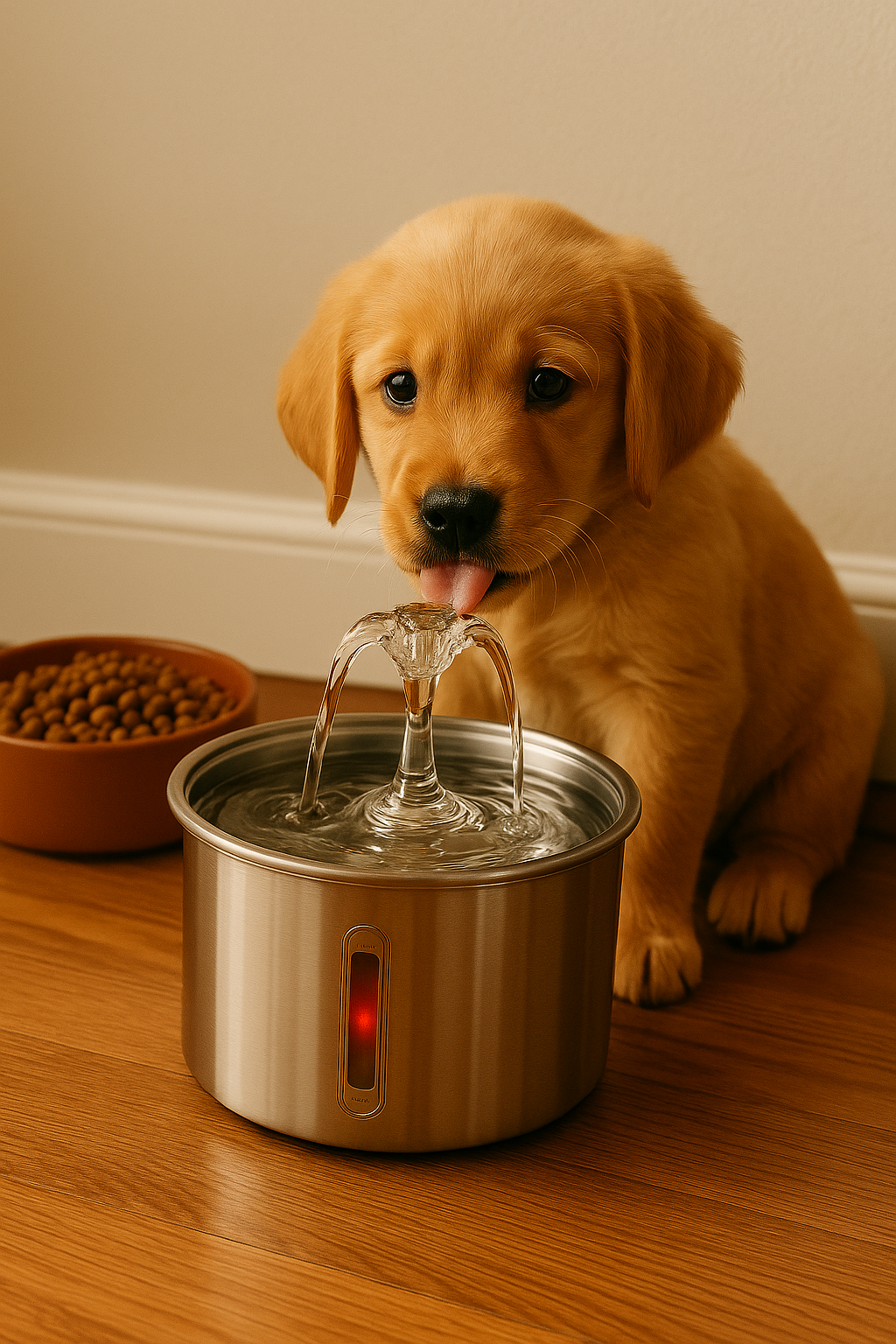 FlowFur Stainless Steel Smart Pet Water Fountain