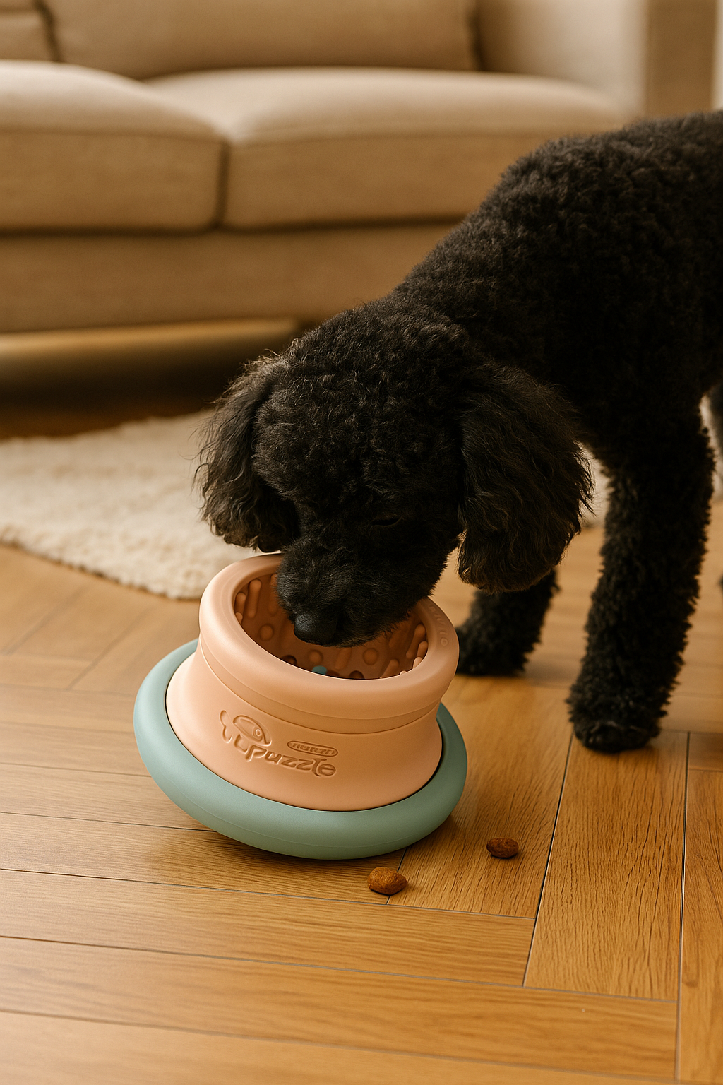 Still & Stimulated – Enrichment Feeder for Big Dogs