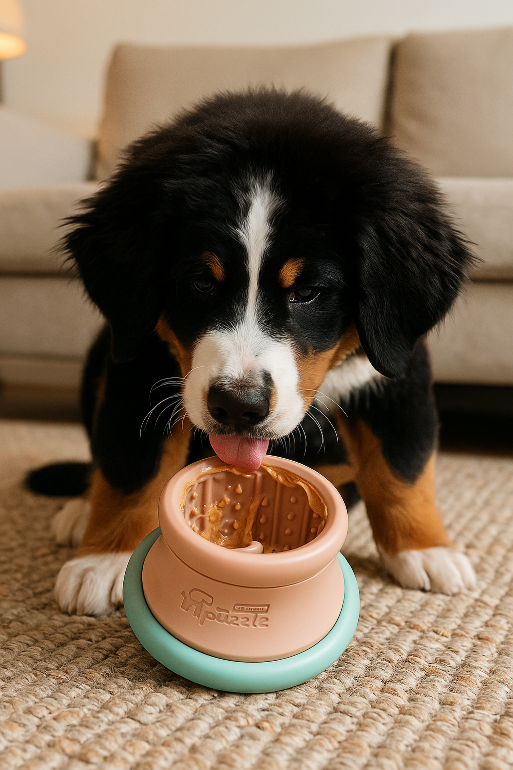 Still & Stimulated – Enrichment Feeder for Big Dogs