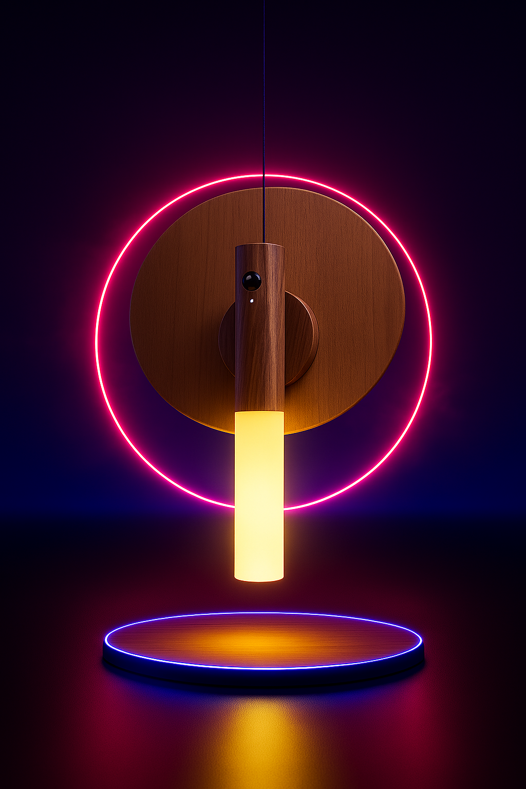 Vaelo HaloGlow Magnetic Night Light — Smart Motion. Seamless Glow.