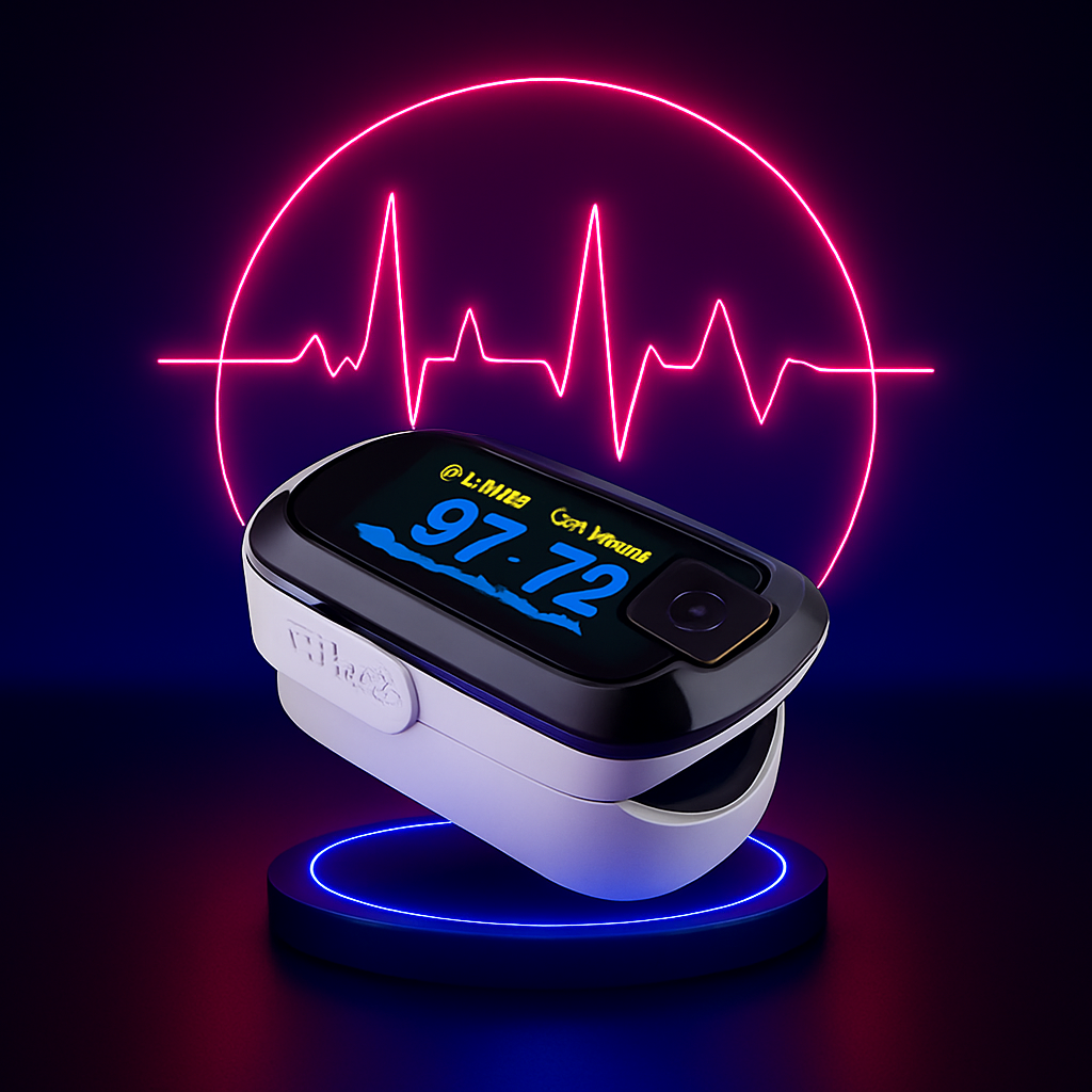 Vaelo VitalSync OLED Pulse Oximeter — Precision Readings. Anytime, Anywhere.