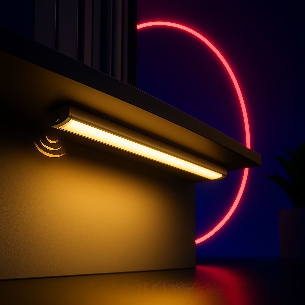 Vaelo LumaStrip Magnetic LED Light — Ambient Motion Glow for Modern Living