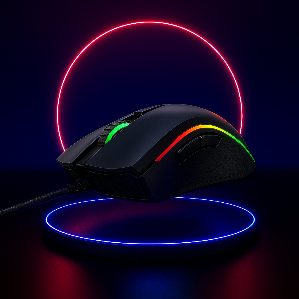 Vaelo ViperStrike 5G RGB Gaming Mouse — Wired Precision Control with Ergonomic Grip