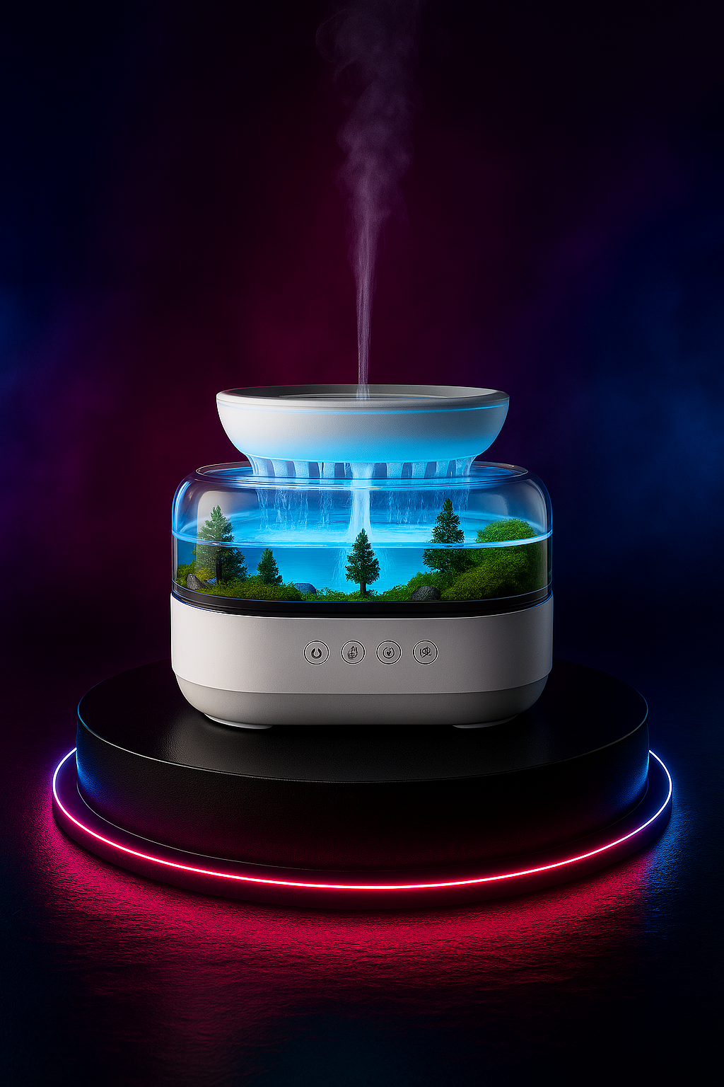 🌿 MistHaven Rain Diffuser – Calm Where the Drops Fall