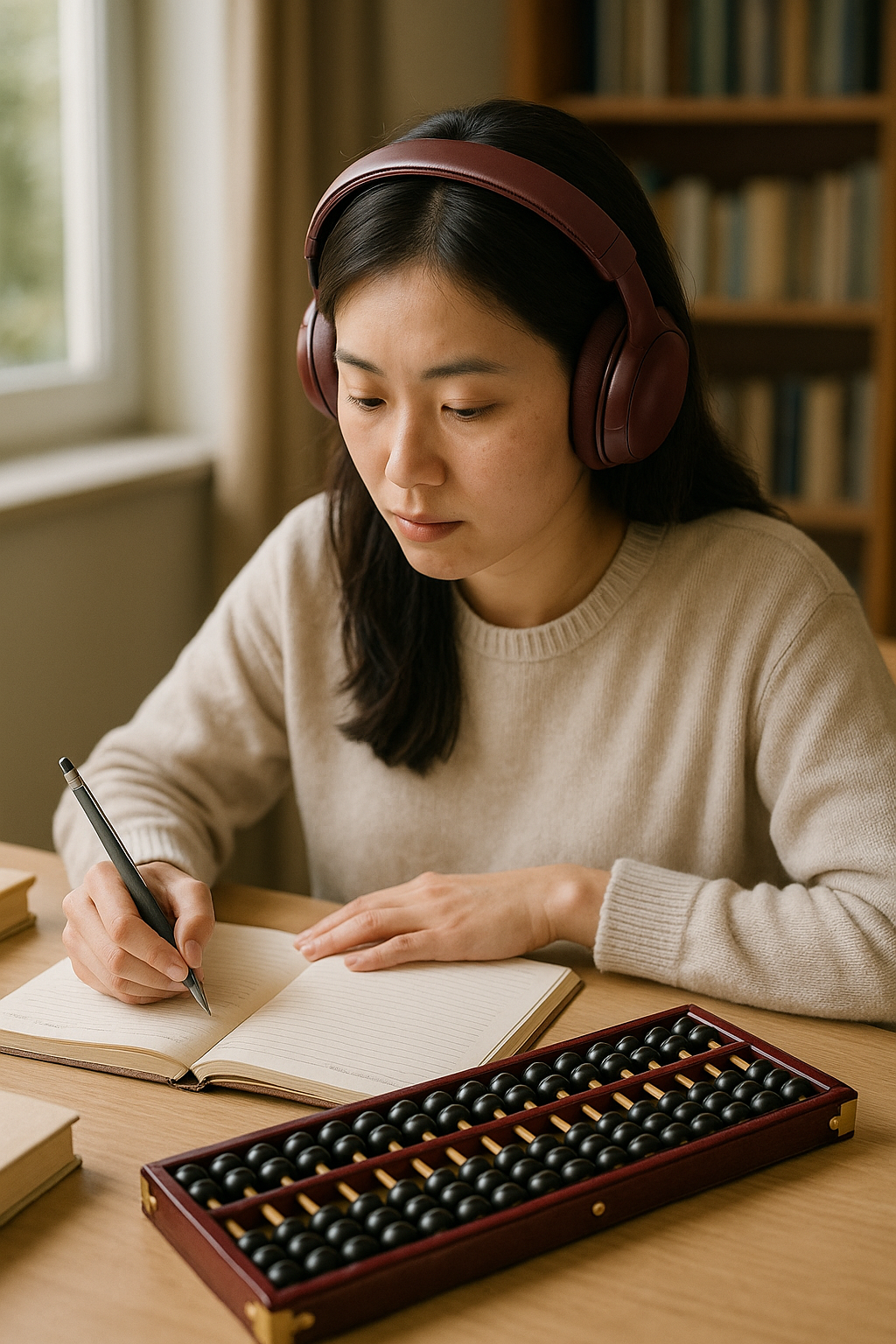 Woodland Tally Abacus — A Heritage of Learning Meets Refined Craft