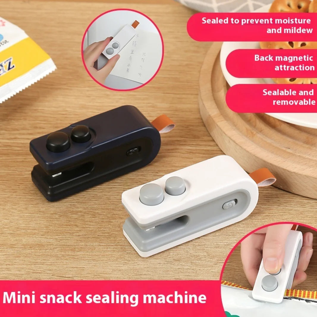 Mini Snack Sealing Machine – Lightweight Portable Bag Resealer