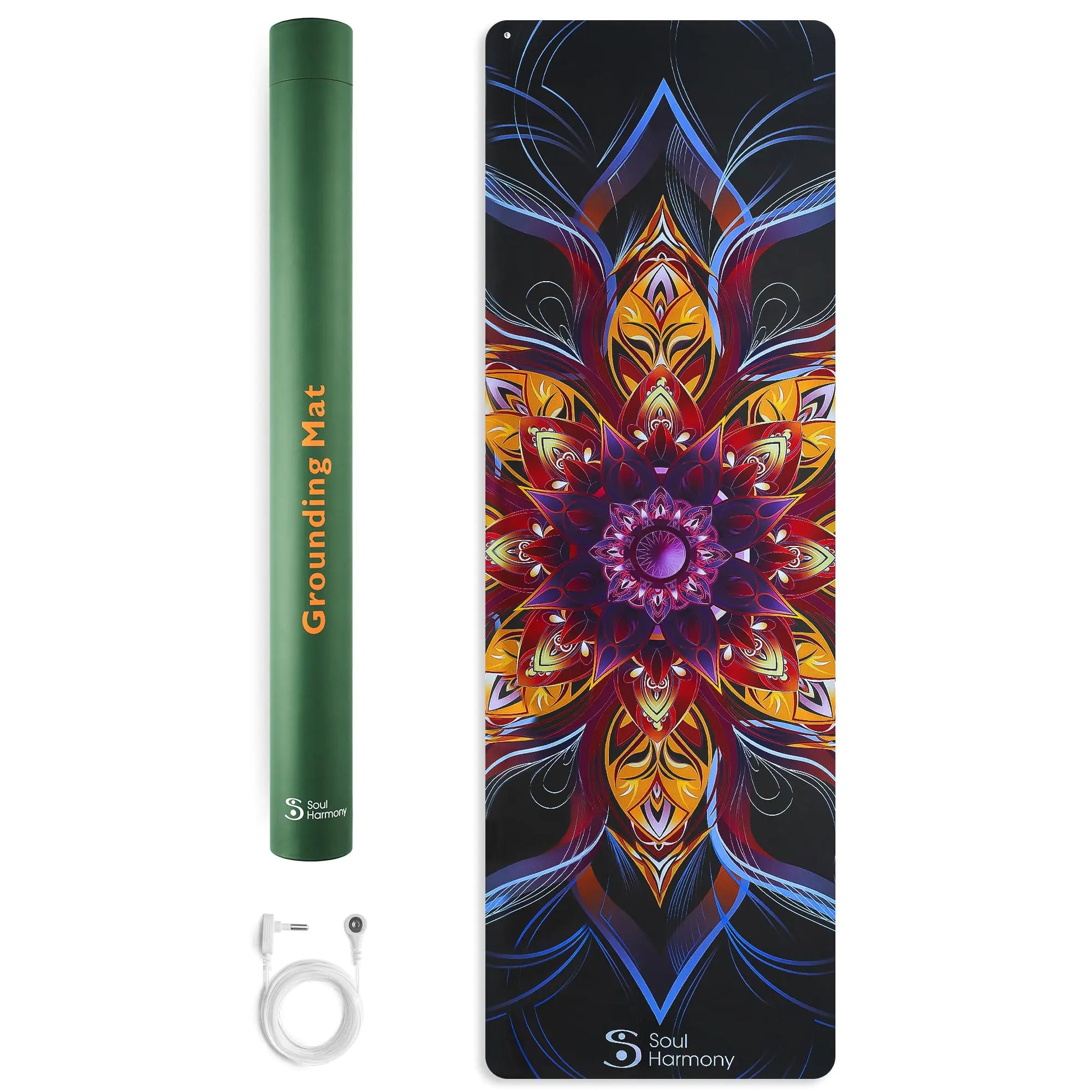 Grounding Mat 72"x23.6" - Colored Grounding Mat Earthing - Grounding Pad for Bed - Grounding Yoga Exercise Mat - Grounding Pad for Feet - Earthing Mat