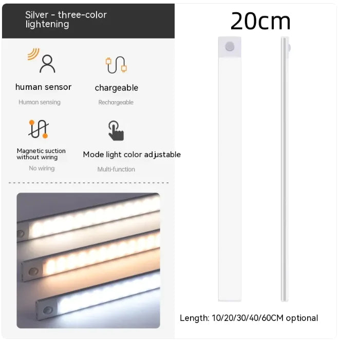 Vaelo LumaStrip Magnetic LED Light — Ambient Motion Glow for Modern Living