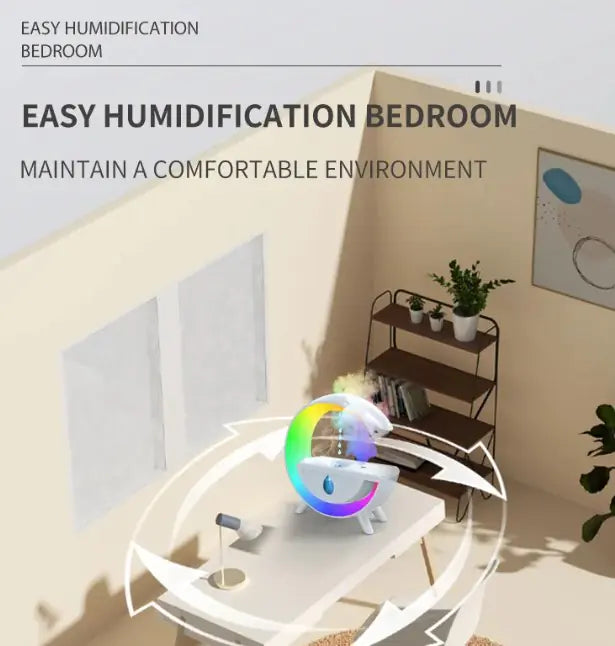Vaelo NebulaDrop Anti-Gravity Humidifier + RGB Desk Light