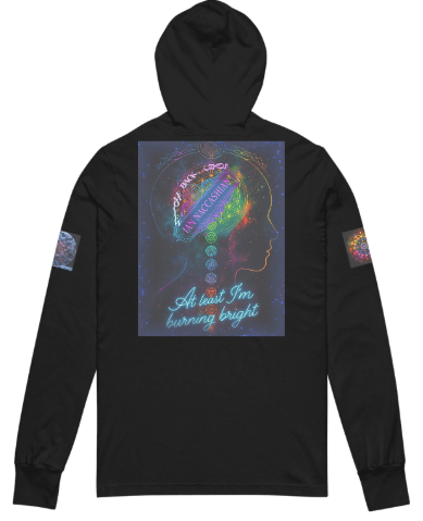 Unisex Hooded Long Sleeve Tee — Ian Naccashian | Welcome Back, Chaos
