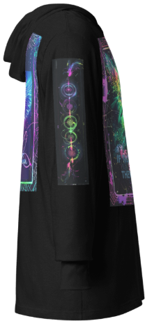Unisex Hooded Long Sleeve Tee — Ian Naccashian | Flatline Heaven
