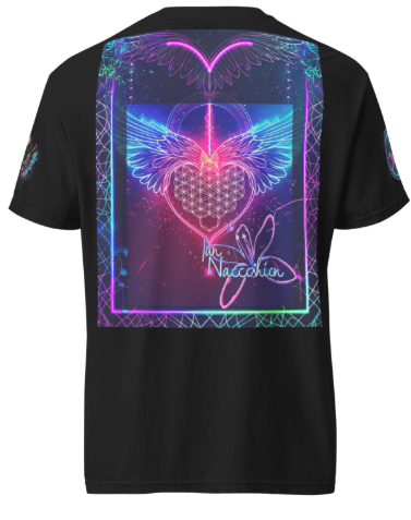 Unisex Heavy-Weight Washed Tee — Ian Naccashian | Flatline Heaven