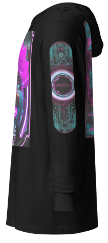 Unisex Hooded Long Sleeve Tee — Ian Naccashian | Programmed to Smile