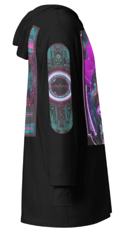 Unisex Hooded Long Sleeve Tee — Ian Naccashian | Programmed to Smile
