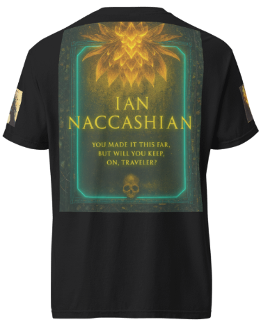 Unisex Heavy-Weight Washed Tee — Ian Naccashian | Too Quiet to Ignore
