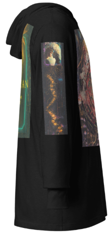 Unisex Hooded Long Sleeve Tee — Ian Naccashian | II Too Quiet to Ignore
