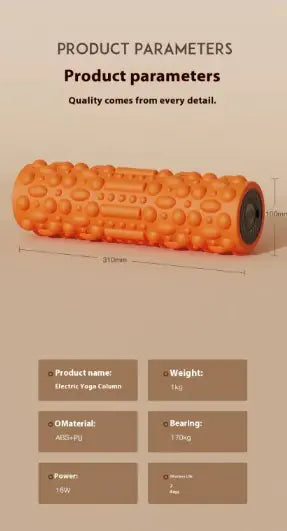 Vaelo PulseRoll Pro Electric Foam Roller — Deep Recovery. Dynamic Relief.