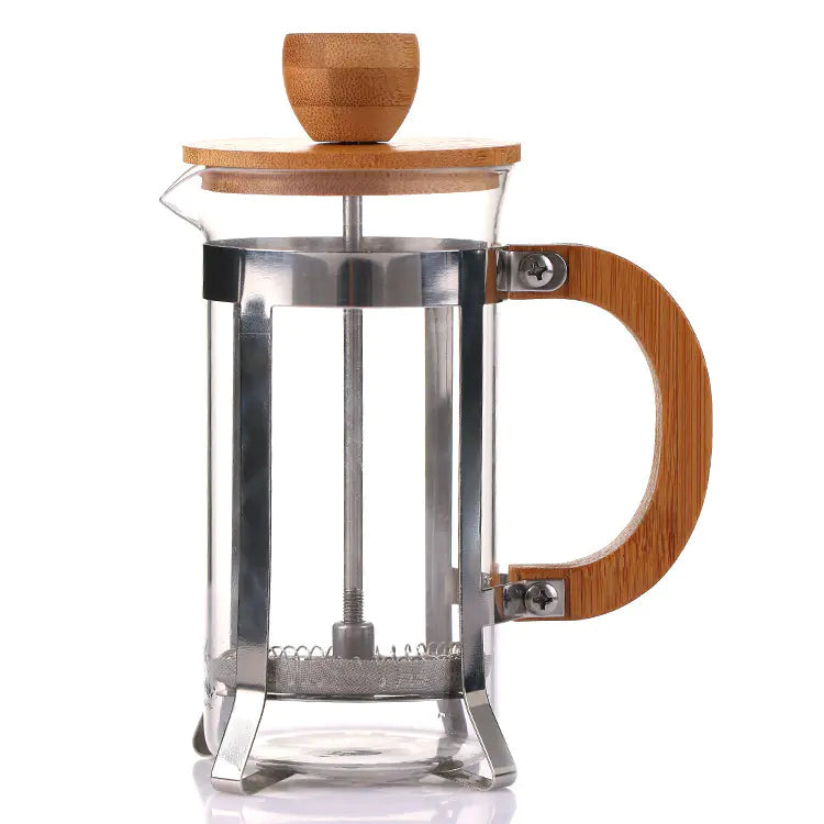 Vaelo Hand Pressure Coffee Pot & Tea Maker — Stainless Steel Design (600 mL)
